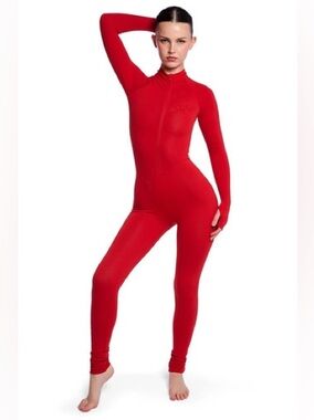 Body By Raven Tracy Red Jumpsuit